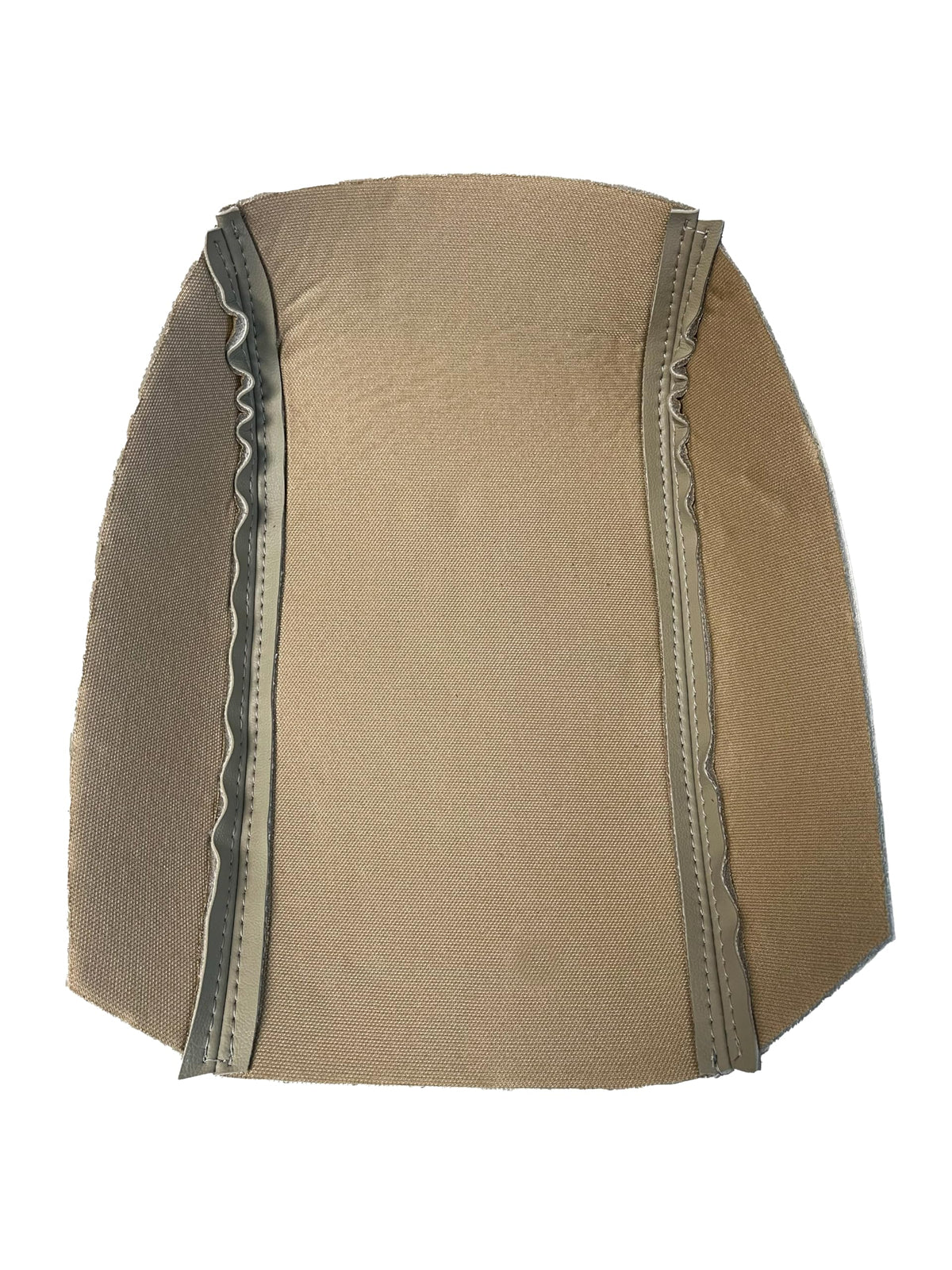 Generic Ivory Tan Leather center console armrest cover reuse-frame note for upgrade.