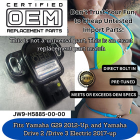 Generic JW9-H5885-00-00 Yamaha Drive 2 installation view, reliable OEM replacement.