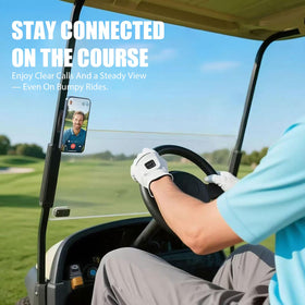 Generic Magnetic Golf Cart Phone Holder preserves full-screen visibility without blocking cameras.
