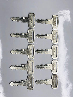 Generic Maverick Advantage Yamaha key set 25 close-up of the key ring for easy replacements.