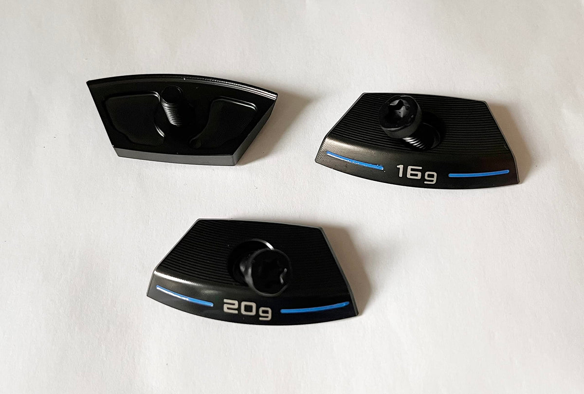 Generic weight screws for Mizuno ST-Z 220 / ST-X 220 driver, 16g and 20g, customizable launch potential.