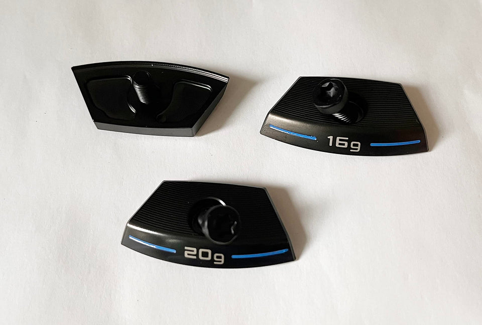Generic weight screws for Mizuno ST-Z 220 / ST-X 220 driver, 16g and 20g, customizable launch potential.