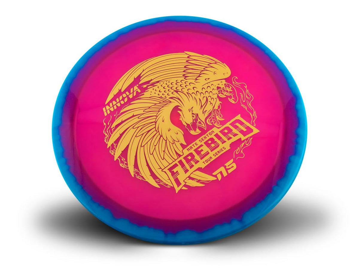 Generic Nate Sexton Glow Halo Firebird showcases vivid halo colors for easy spotting on the course.