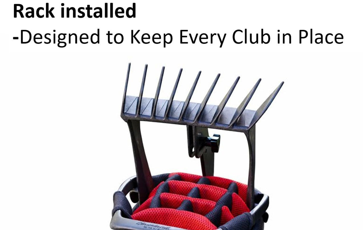 Generic No-Rattle Golf Club Organizer fits most golf bags.