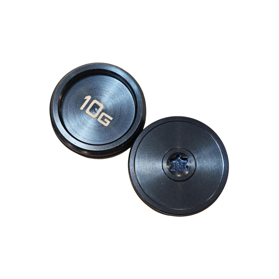 Generic 2x10g golf weight for Odyssey Ai-ONE putters, enabling customizable balance and stroke feel