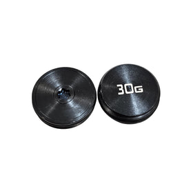 Generic Odyssey Ai-ONE 2x30g weights, front view for steadier putting stroke