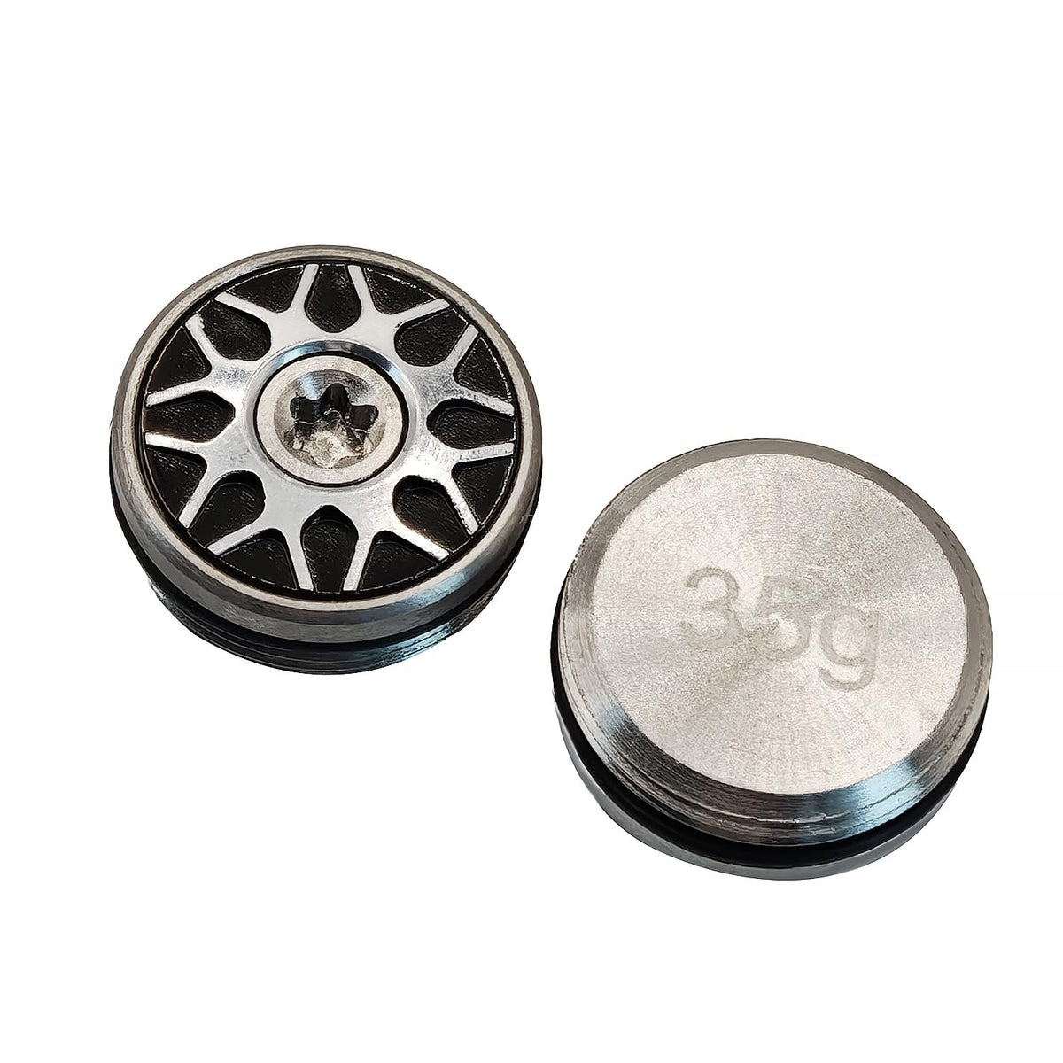 Generic Odyssey-compatible putter weights, two 35g, for tuned balance and feel