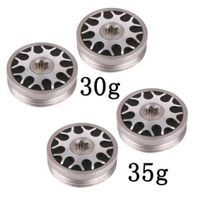 Generic Odyssey Stroke Lab 35g weights add weight bias for smoother tempo.