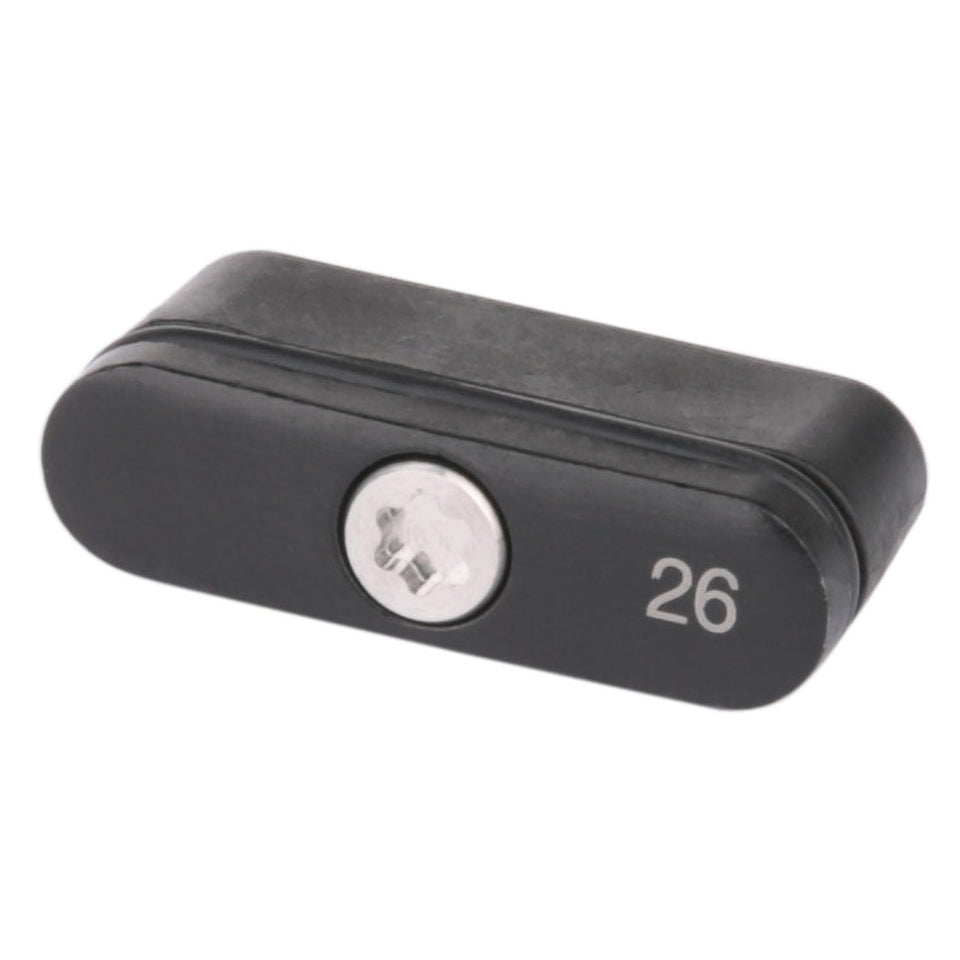 Generic 2x26g weight for Odyssey Tri-Hot 5K putter close-up, adjustable balance