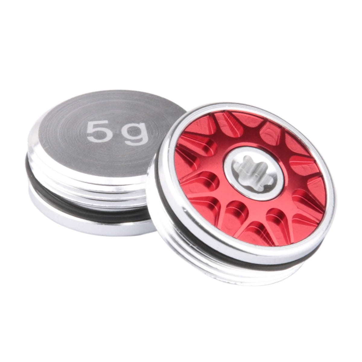 Generic OGECLF red golf weights for Odyssey Stroke Lab, Triple Track and O-Works putters enable customizable feel