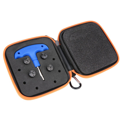 Generic OGECLF black golf weight kit for driver customization and improved ball flight