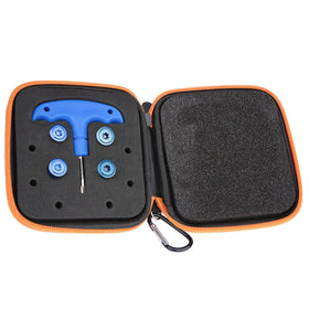 Generic OGECLF golf weights kit with case for easy transport