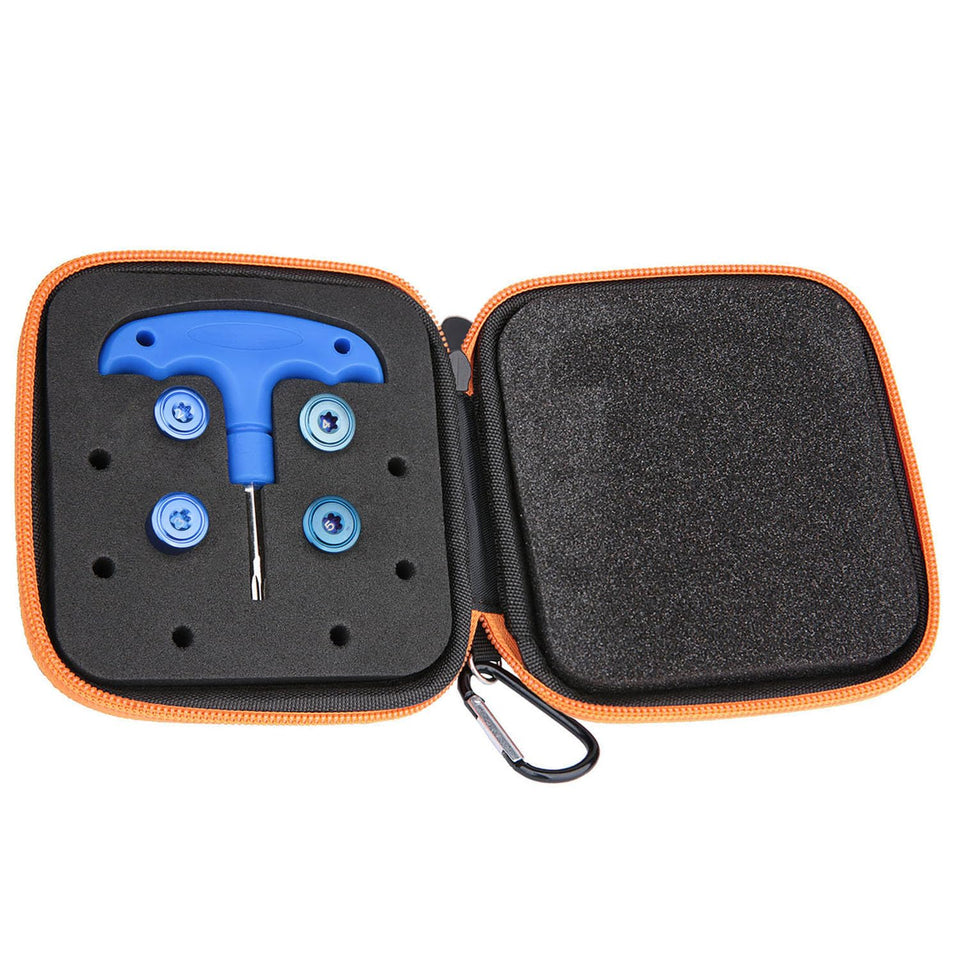 Generic OGECLF golf weights kit with case for easy transport
