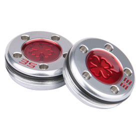 Generic OGECLF weight kit with 2x35g and 2x40g, case, and wrench for on-course adjustments.
