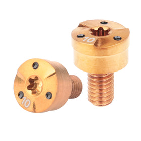Generic Paradym Triple Diamond 10g brass weight closeup for precise tuning