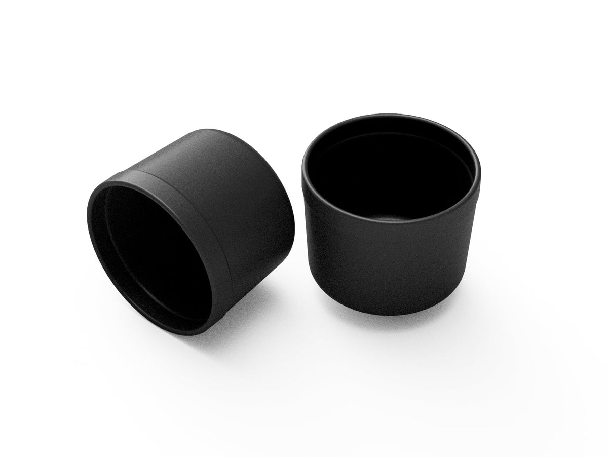 PETG-based cup holders delivering durable daily use in black