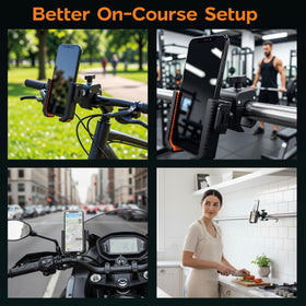 Generic Premium Alloy Construction delivers durable cart phone support