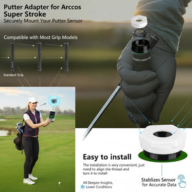 Generic Putter Sensor Adapter with durable materials withstands daily use