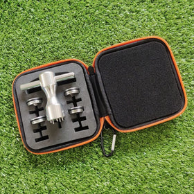 Generic weight wrench and case included for easy putter weight adjustments.