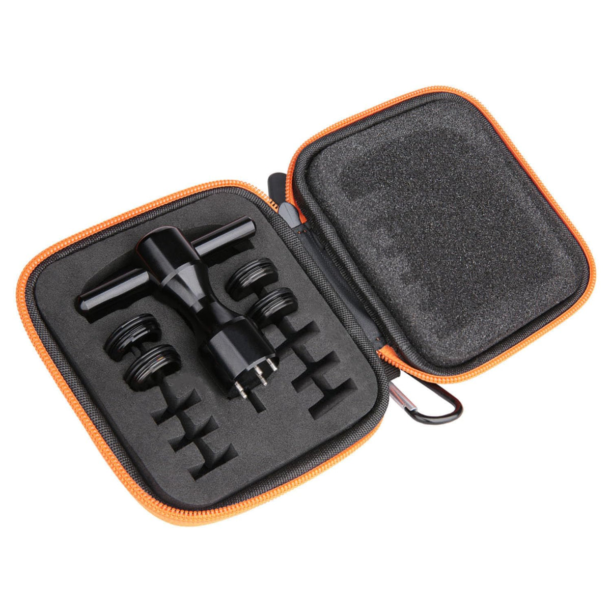 Generic putter weights kit with wrench and case; convenient setup for on-the-course adjustments.