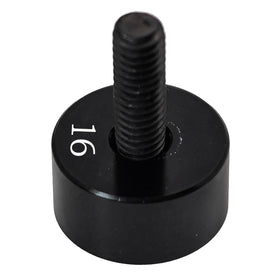Generic Qi10 golf weight in use on driver for customizable balance.