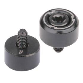 Generic Qi10 golf weights gram variation close-up.