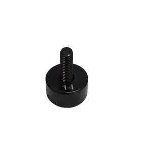Generic Qi10 weight with circle and screw, enabling quick, secure changes.