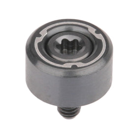 Generic Qi10 golf weight showing circle and screw for easy swing weight tuning.