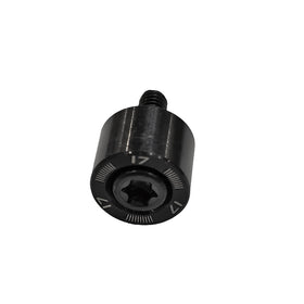 Generic 17g Qi35 weight, front view, easy customization.