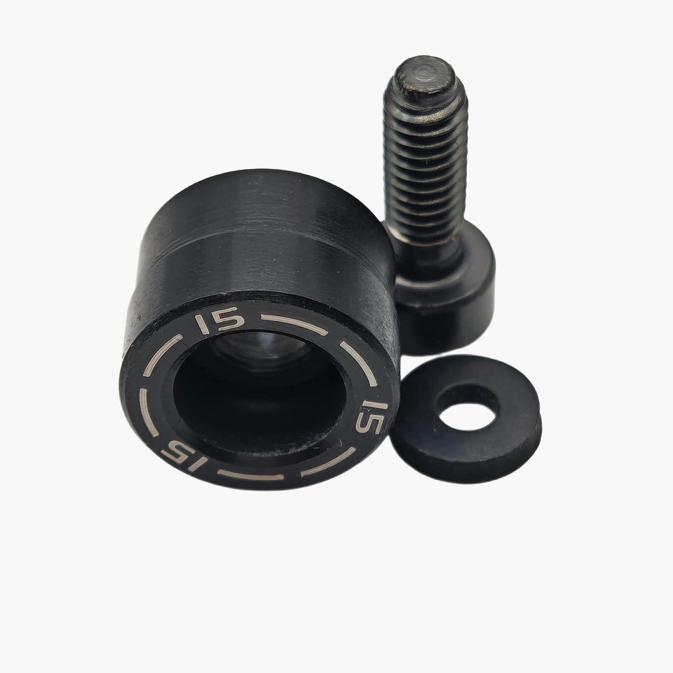 Generic Qi4D 15g golf weight for TaylorMade clubs enhances tuning.