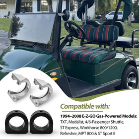 Generic EZGO TXT rear spring rubber bushing for proper alignment and reduced wobble.
