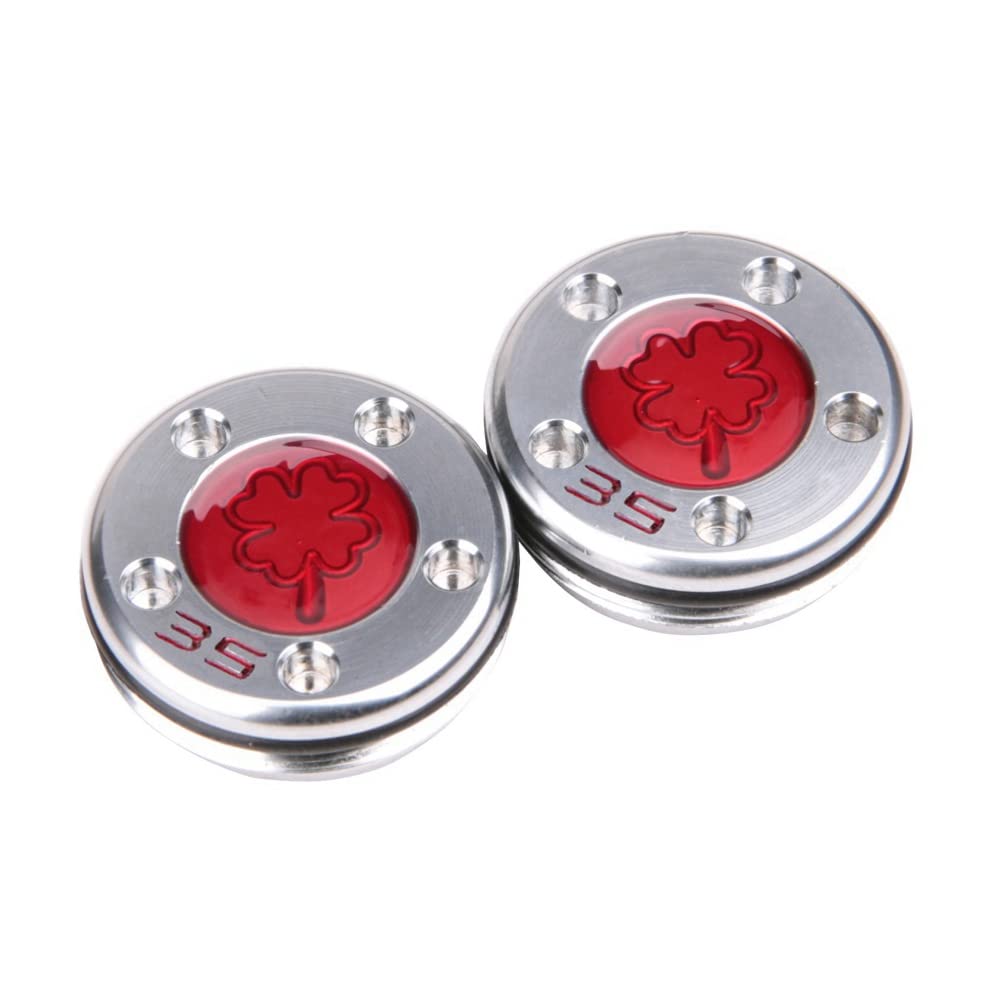 Includes two 35g and two 40g weights for flexible setup.