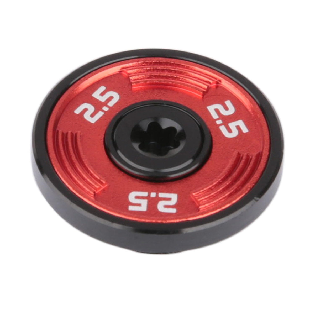Generic red golf weight for Spider GT Max putters improves balance and feel.