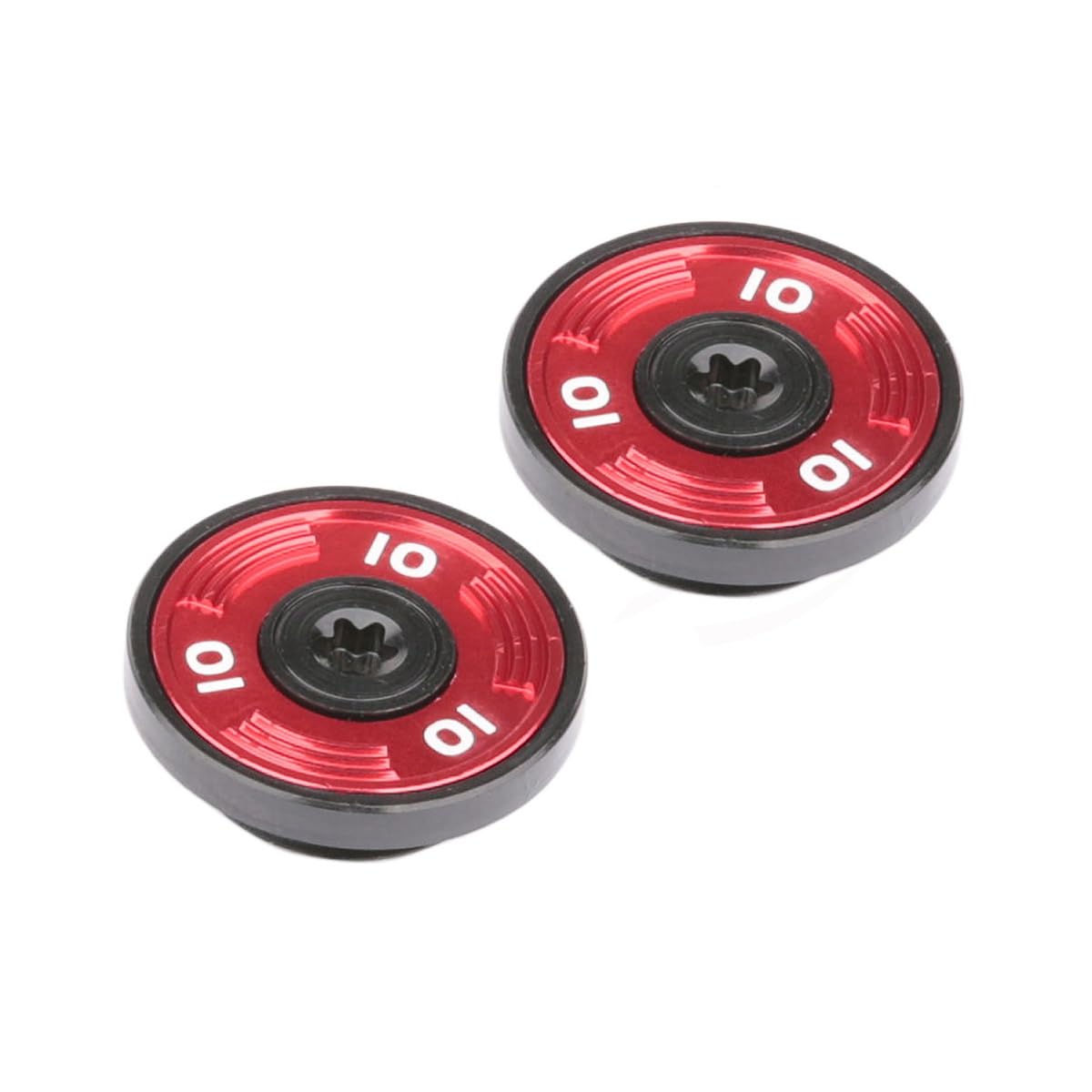 Generic red golf weights 2x10g with TP Reserve compatibility improve balance and feel.