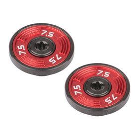 Generic red golf weights 2x7.5g for Taylormade TP Reserve putters enhance tuning options