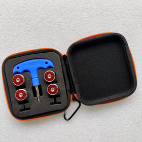 Generic red golf weights for Odyssey Stroke Lab enhance customization and feel