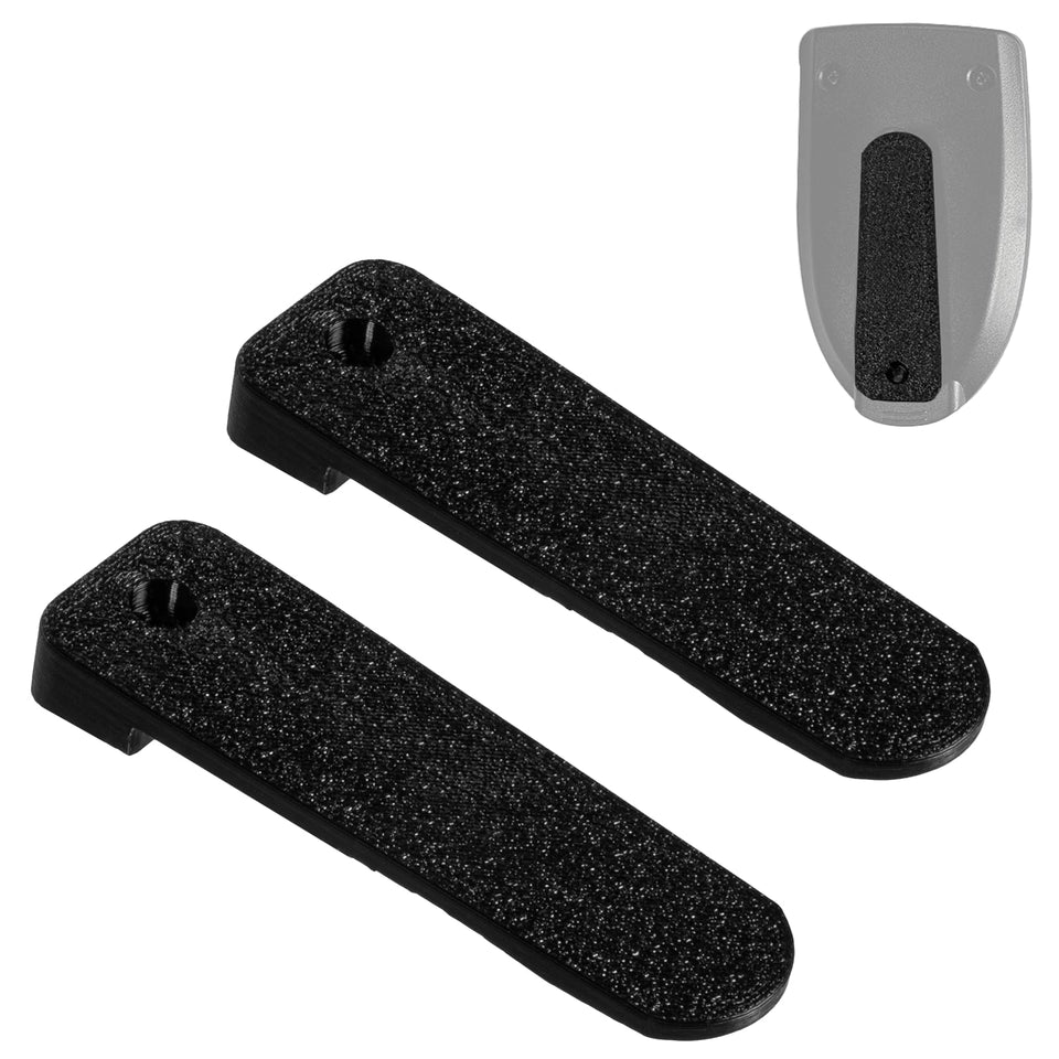 Generic belt clip for MGI Zip Navigator keeps remote secure and accessible.