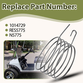 Generic 1014729 replacement label close-up confirming compatible part numbers.