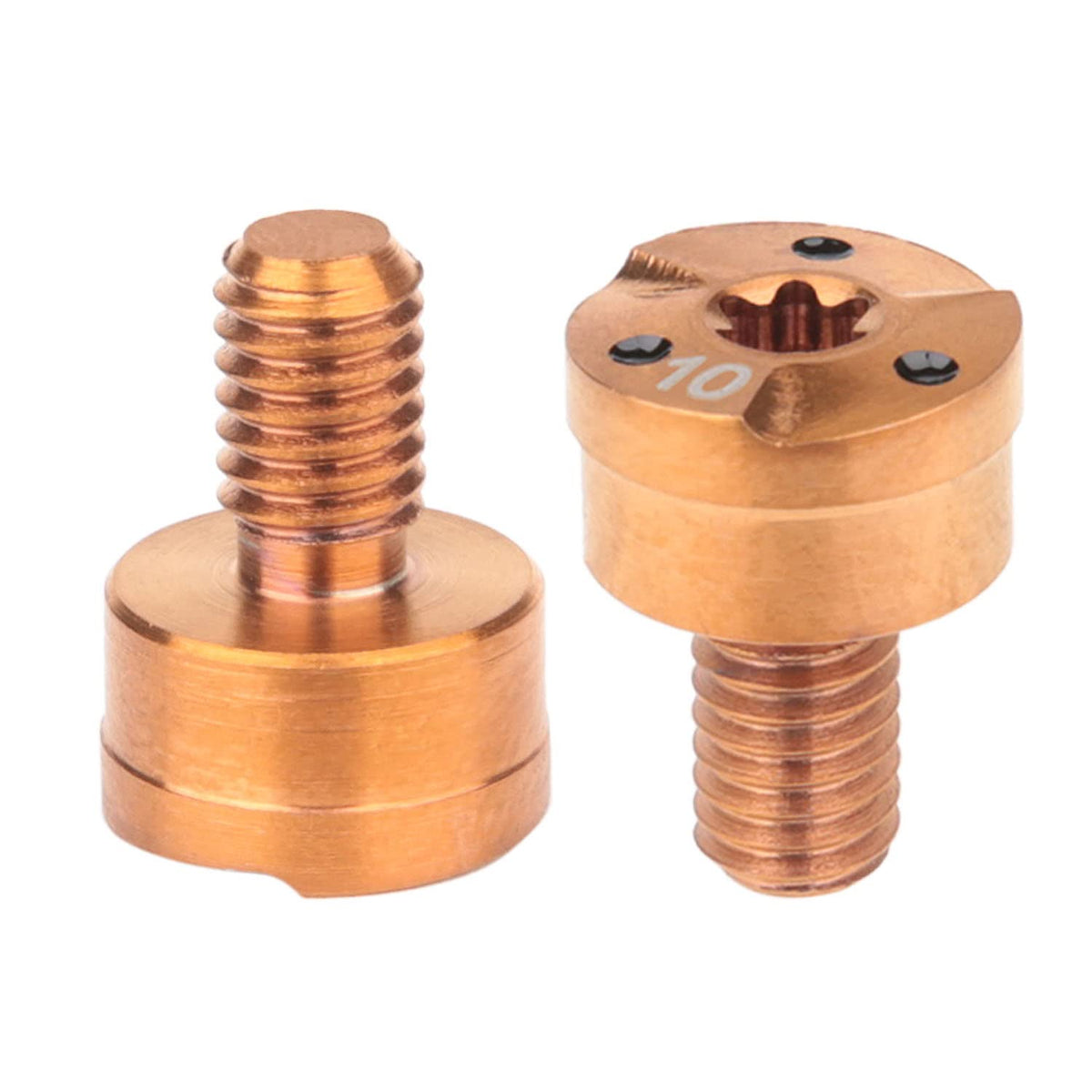 Generic Rogue ST Max 10g brass weight closeup enables easy swing weight adjustments
