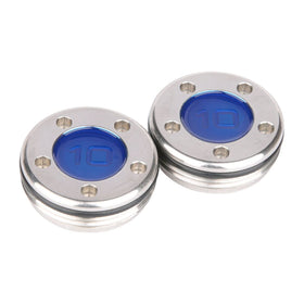 Generic rubber O-ring seal protects weight cavity during play.