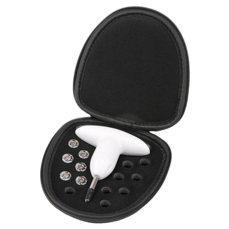 Generic silver golf weights kit for Spider putter with precise grams for tuning feel.
