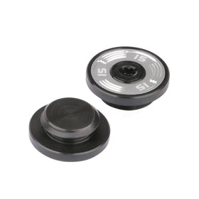 Generic silver golf weight for Spider GT Max close-up; highlights easy installation with T15 wrench.