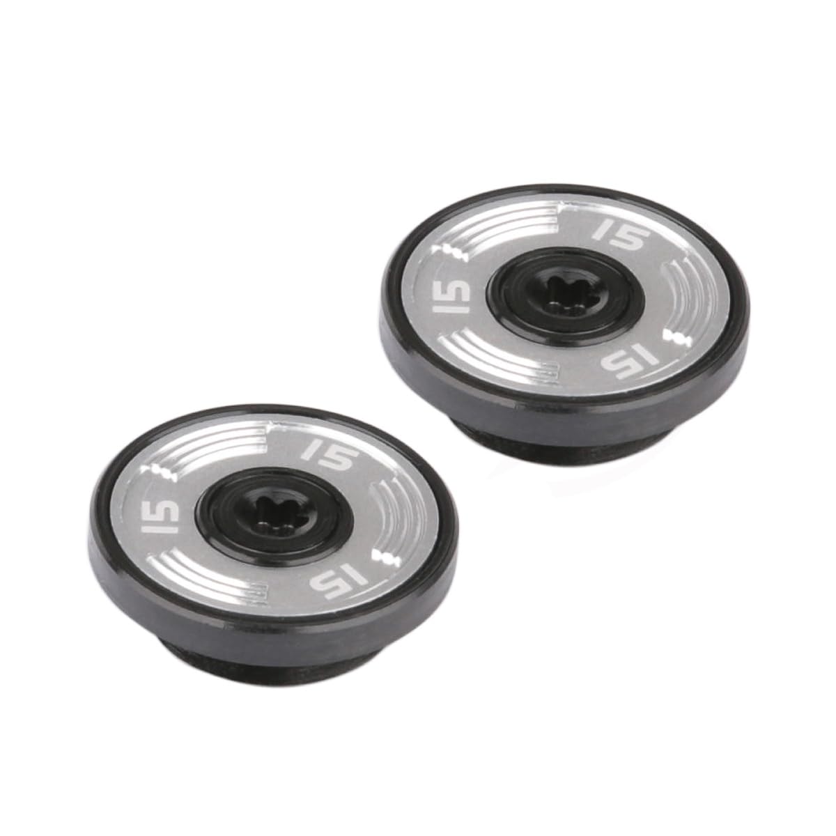 Generic silver golf weight for Taylormade TP Reserve putter; detailed finish and potential balance adjustment.
