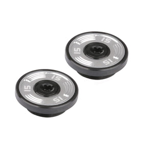 Generic silver golf weight for Taylormade TP Reserve putter; detailed finish and potential balance adjustment.