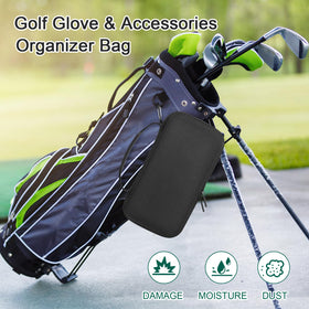 SLODE organizer bag's dedicated ball zone keeps up to 18 balls neatly organized.