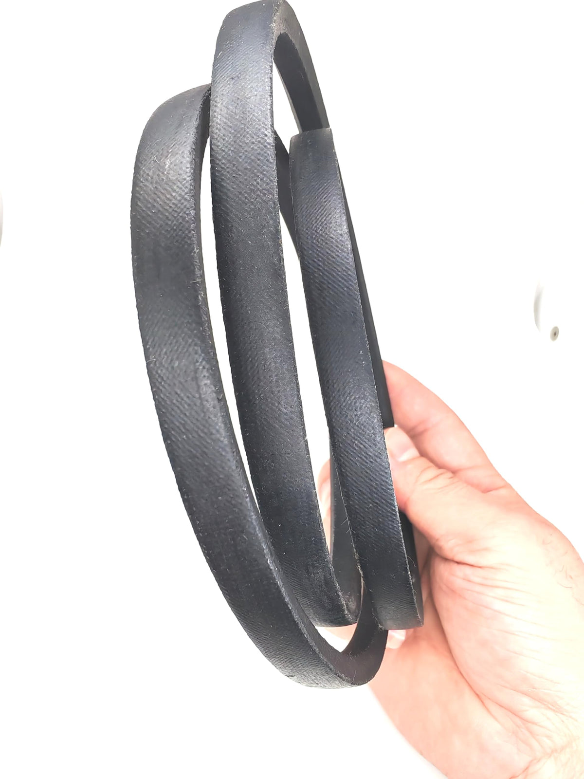 Packaged belt ready for quick storage and installation.