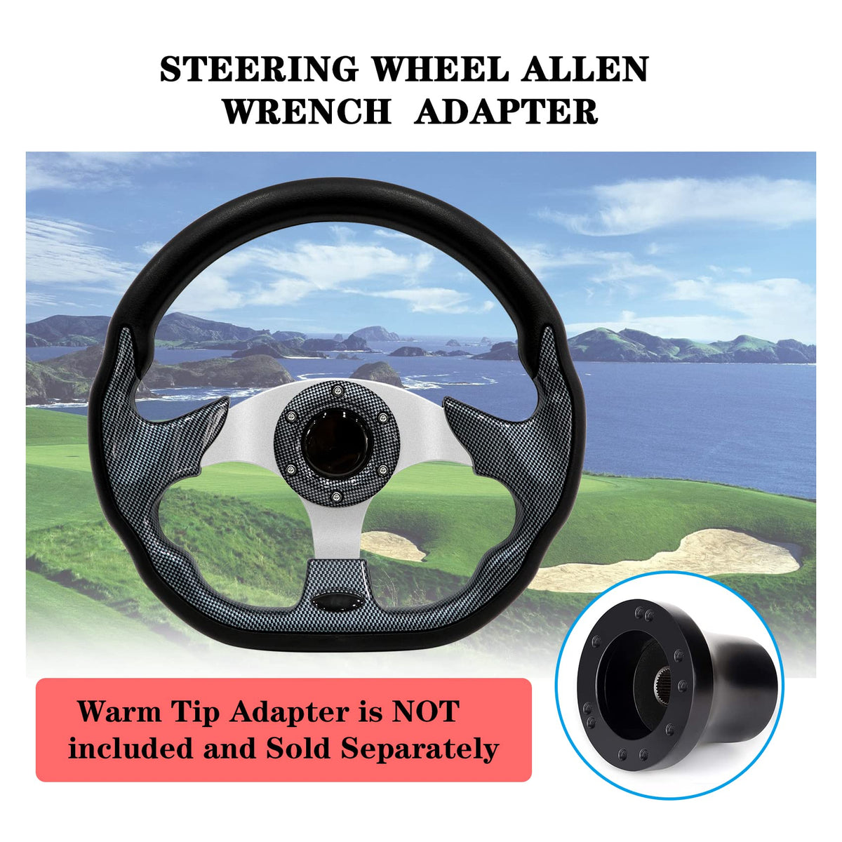 Generic steering wheel easy install steps save time during upgrades.