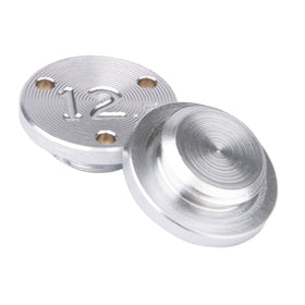 Two 12.5g and two 17.5g weights included with wrench and case contents