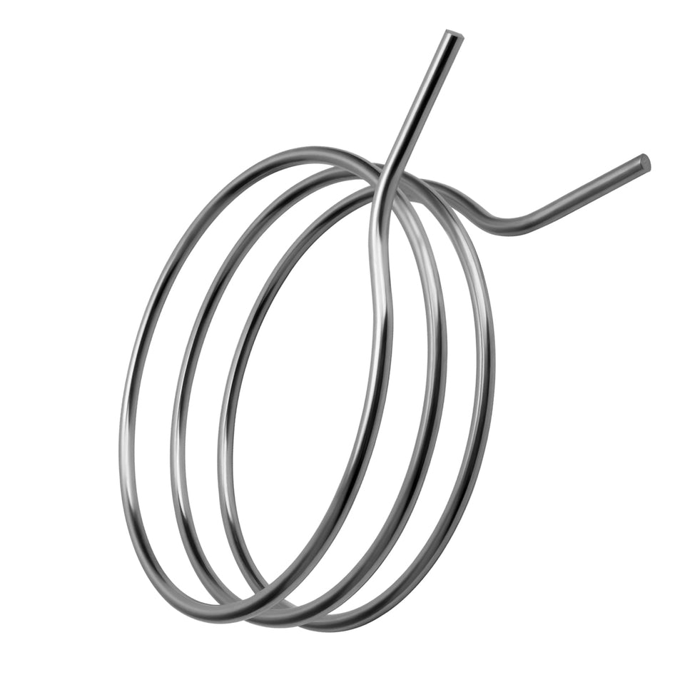 Generic third speed resistor with seven-gauge wire body for precise speed control.
