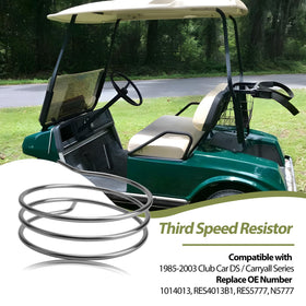 Generic resistor terminal connections shown for reliable Club Car wiring and checks.